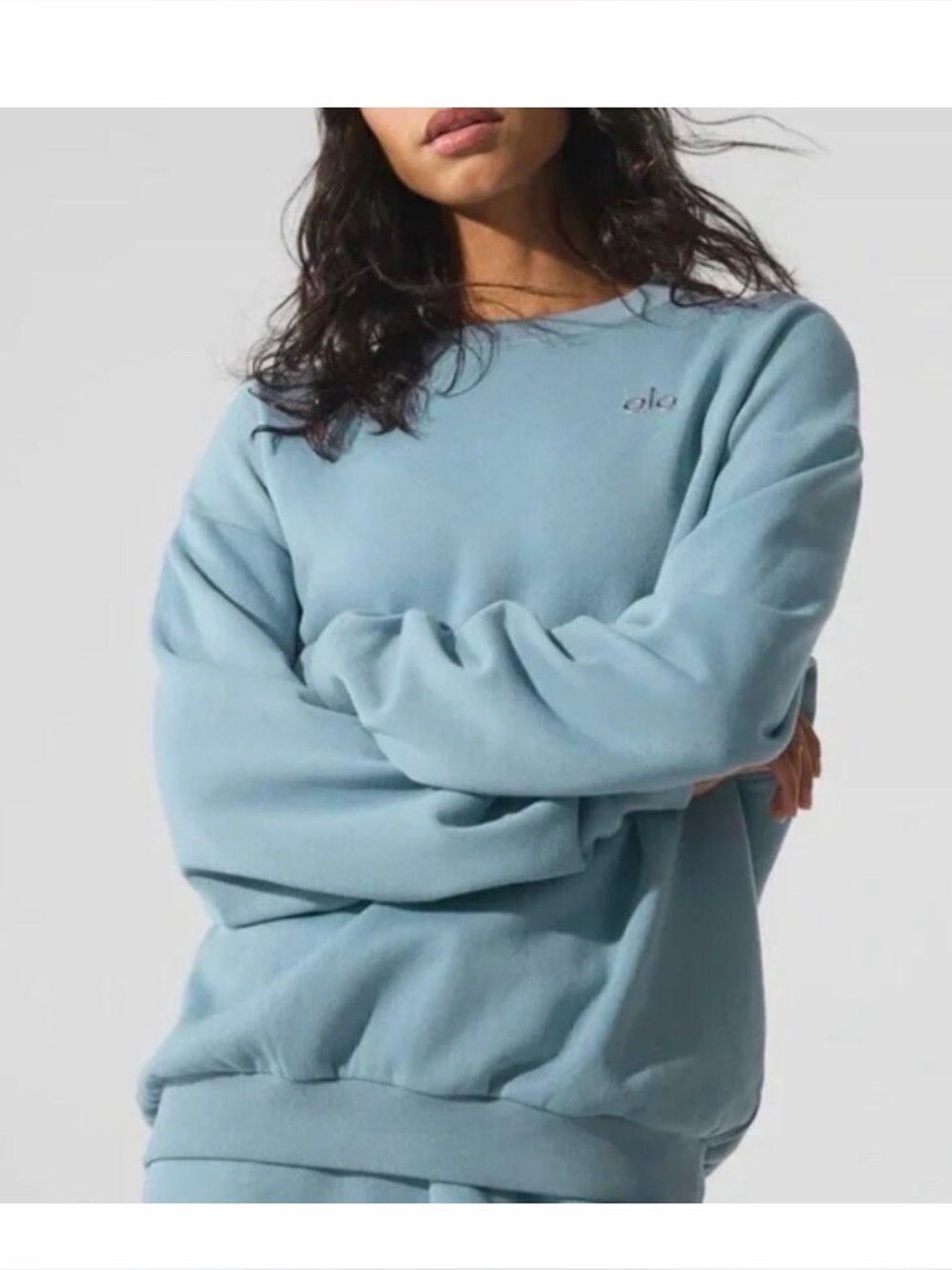 Alo Accolade crew neck blue XS